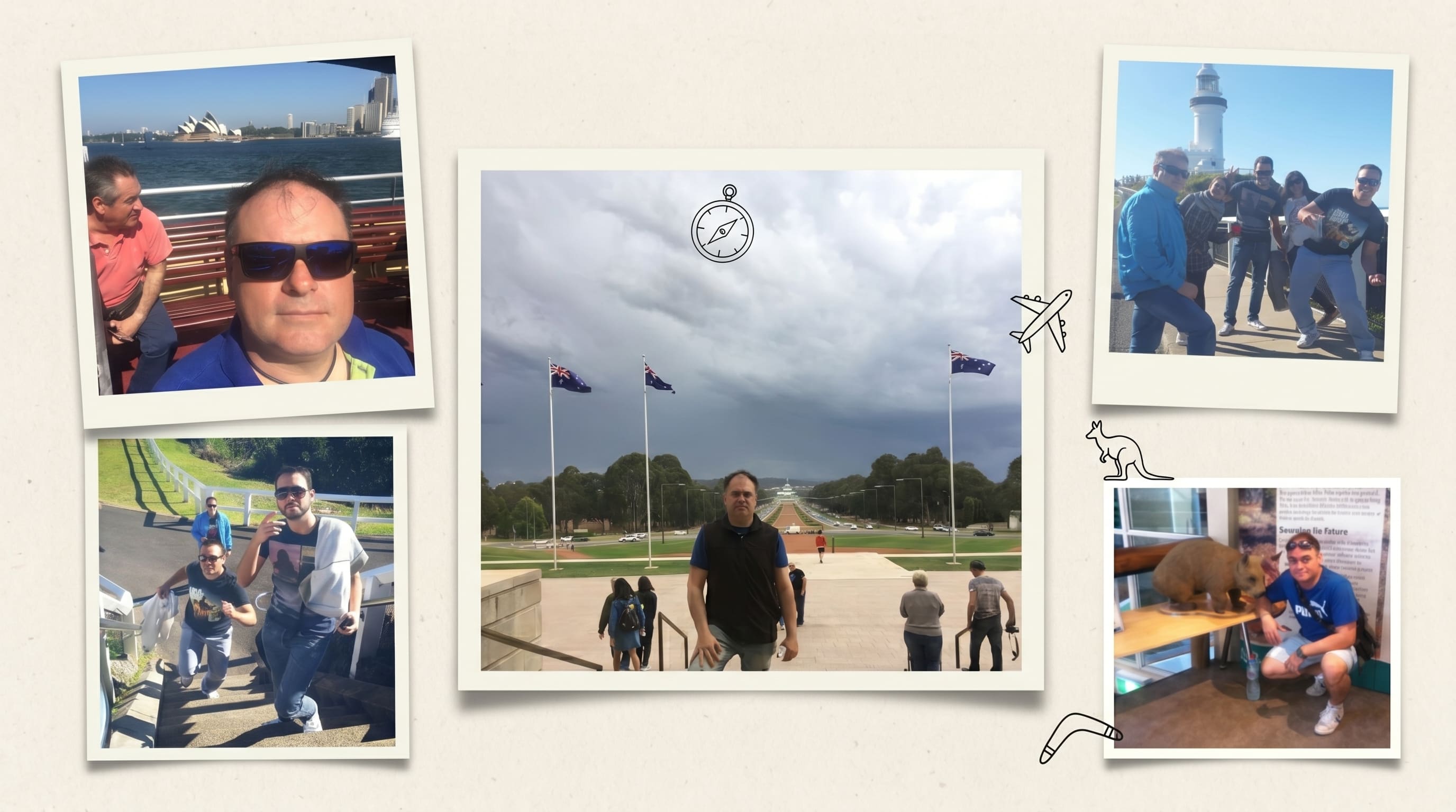 Jose Galiana de viaje explorando Australia
